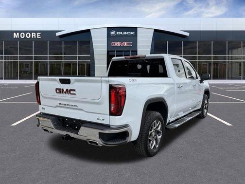Glacier White 2026 GMC Sierra 1500 SLT