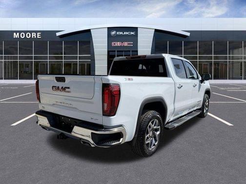 Glacier White 2026 GMC Sierra 1500 SLT