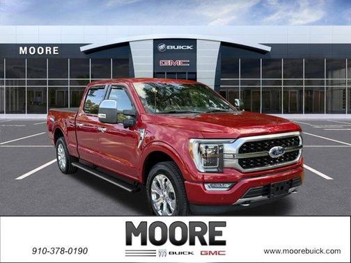Red Metallic 2022 Ford F-150 Platinum
