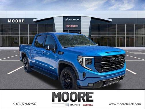 Dynamic Blue Metallic 2024 GMC Sierra 1500 Elevation