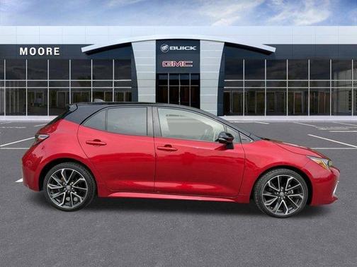Red 2022 Toyota Corolla Hatchback XSE