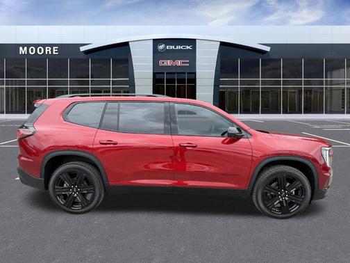 Red 2026 GMC Acadia Elevation
