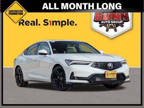 Platinum White Pearl 2026 Acura Integra w/A-Spec Package