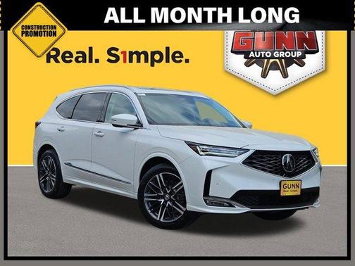 Platinum White Pearl 2026 Acura MDX Advance Package