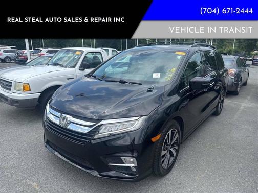 Black 2018 Honda Odyssey Elite