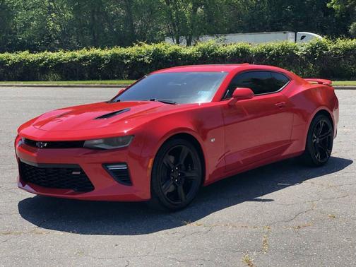Red 2016 Chevrolet Camaro 2SS