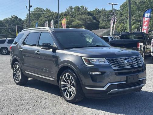 Magnetic Metallic 2018 Ford Explorer Platinum
