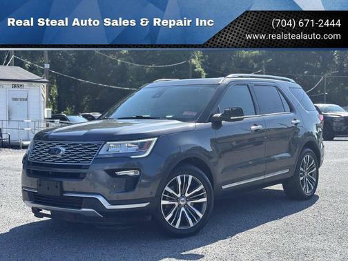 Magnetic Metallic 2018 Ford Explorer Platinum
