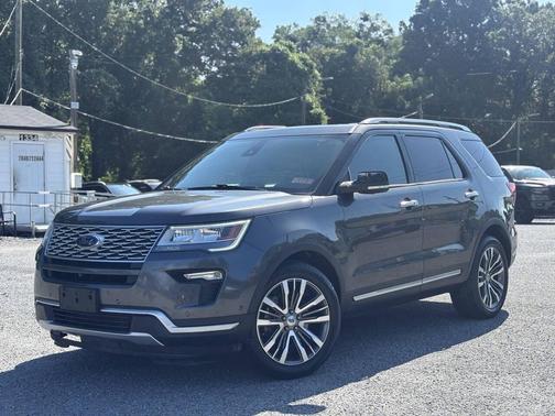 Magnetic Metallic 2018 Ford Explorer Platinum