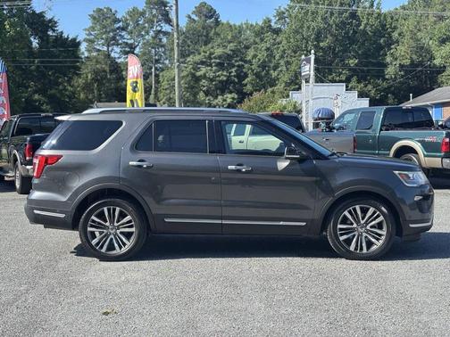 Magnetic Metallic 2018 Ford Explorer Platinum