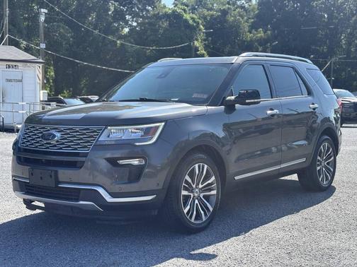 Magnetic Metallic 2018 Ford Explorer Platinum