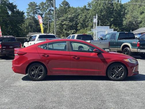 Scarlet Red 2017 Hyundai ELANTRA Limited