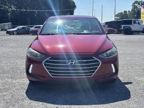 Scarlet Red 2017 Hyundai ELANTRA Limited