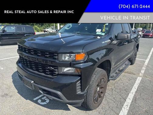 Black 2019 Chevrolet Silverado 1500 Custom
