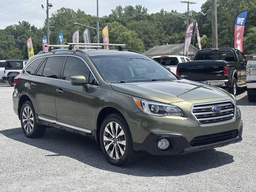 Wilderness Green Metallic 2017 Subaru Outback 3.6R Touring