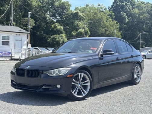 Black 2015 BMW 328 328i 4dr Sedan