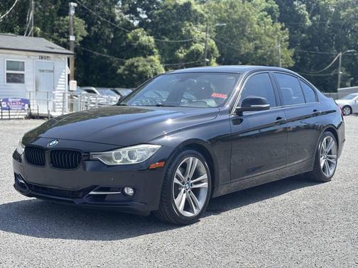 Black 2015 BMW 328 328i 4dr Sedan