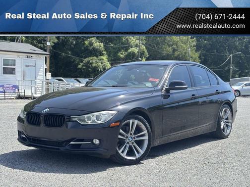Black 2015 BMW 328 328i 4dr Sedan