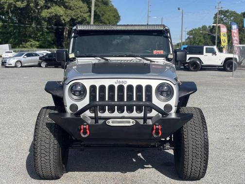 Bright Silver Metallic Clearcoat 2012 Jeep Wrangler Unlimited Sport