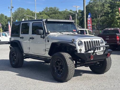 Bright Silver Metallic Clearcoat 2012 Jeep Wrangler Unlimited Sport
