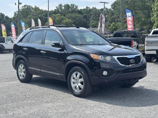 Black 2012 Kia Sorento LX