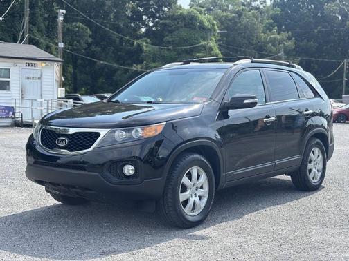 Black 2012 Kia Sorento LX