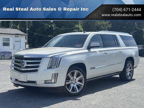 White Diamond Tricoat 2015 Cadillac Escalade ESV Premium
