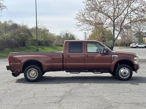 Burgundy 2008 Ford F-450 LARIAT