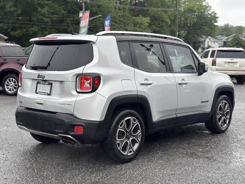 Glacier Metallic 2018 Jeep Renegade Limited