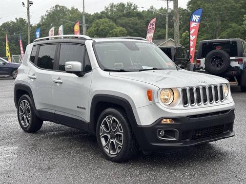 Glacier Metallic 2018 Jeep Renegade Limited