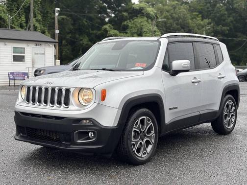 Glacier Metallic 2018 Jeep Renegade Limited