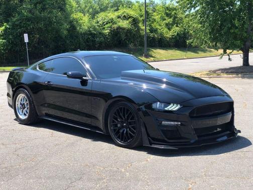 Shadow Black 2021 Ford Mustang GT Premium