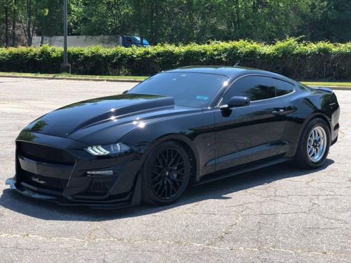 Shadow Black 2021 Ford Mustang GT Premium