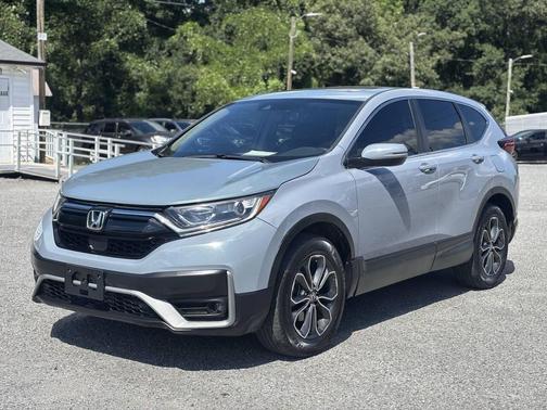 Gray 2021 Honda CR-V AWD EX-L