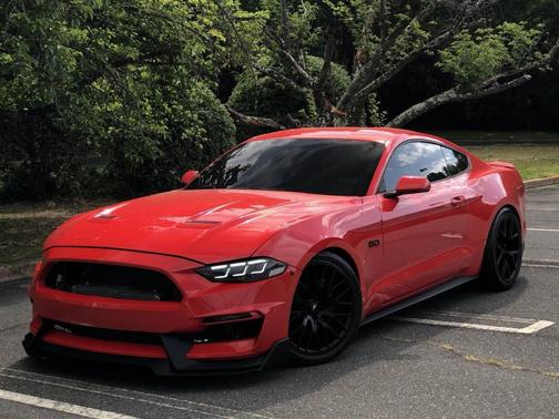 Red 2019 Ford Mustang GT