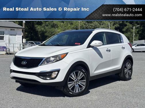 Clear White 2016 Kia Sportage EX