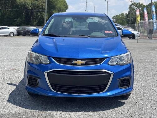 Blue 2017 Chevrolet Sonic LT