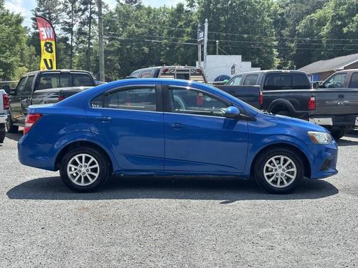 Blue 2017 Chevrolet Sonic LT