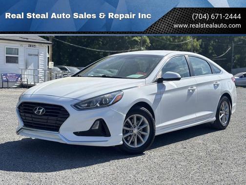Quartz White Pearl 2018 Hyundai SONATA SE