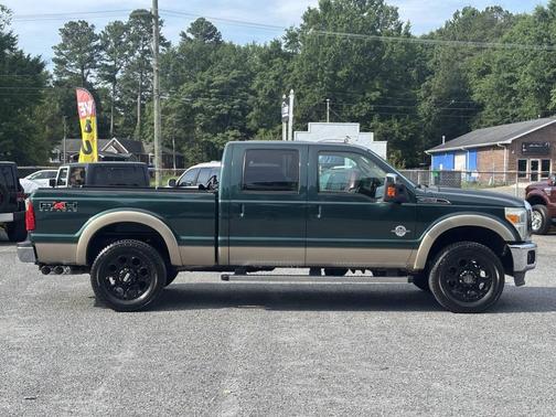 Forest Green Metallic 2011 Ford F-250 Lariat