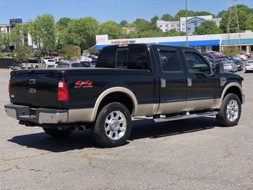 Black Clearcoat 2008 Ford F-250 Lariat