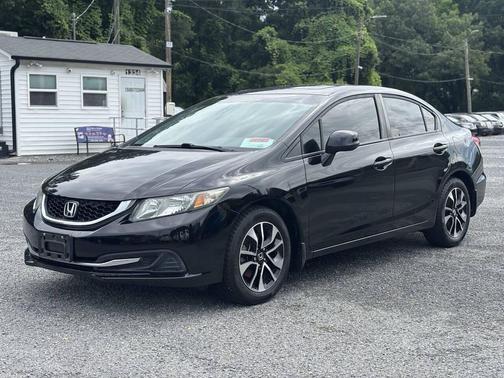 Crystal Black Pearl 2013 Honda Civic EX