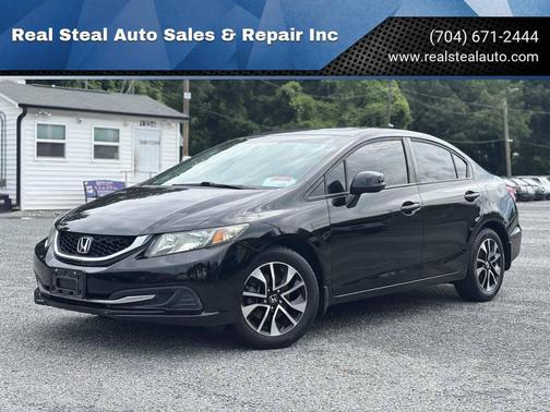Crystal Black Pearl 2013 Honda Civic EX