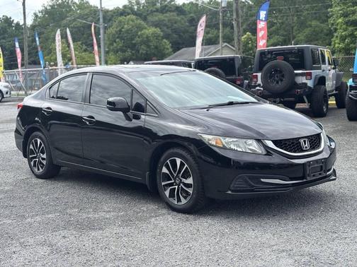 Crystal Black Pearl 2013 Honda Civic EX