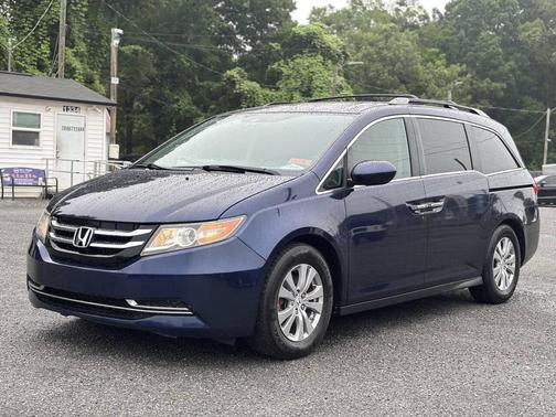 Obsidian Blue Pearl 2016 Honda Odyssey EX-L