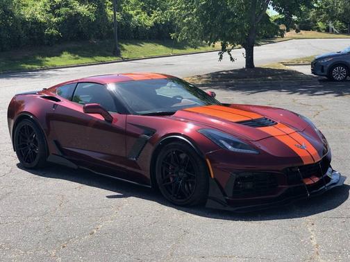 Burgundy 2017 Chevrolet Corvette Z06