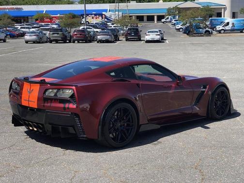Burgundy 2017 Chevrolet Corvette Z06
