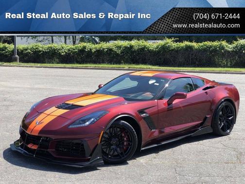 Burgundy 2017 Chevrolet Corvette Z06