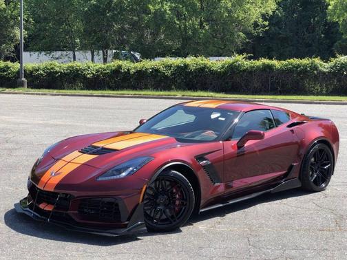 Burgundy 2017 Chevrolet Corvette Z06