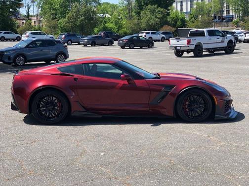 Burgundy 2017 Chevrolet Corvette Z06
